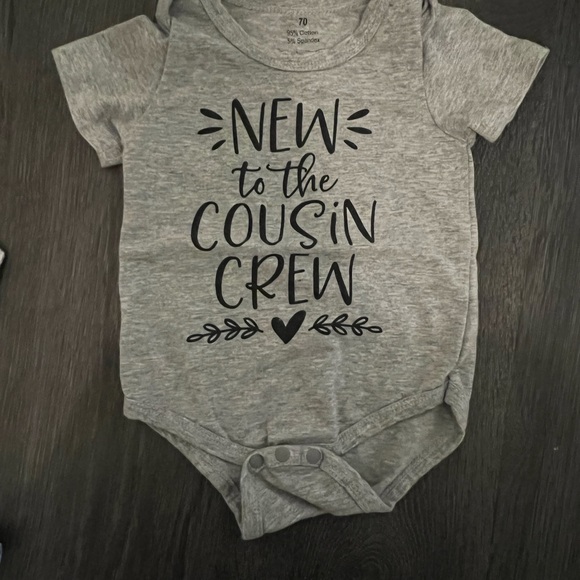 New to the cousin crew onesie - Picture 2 of 2